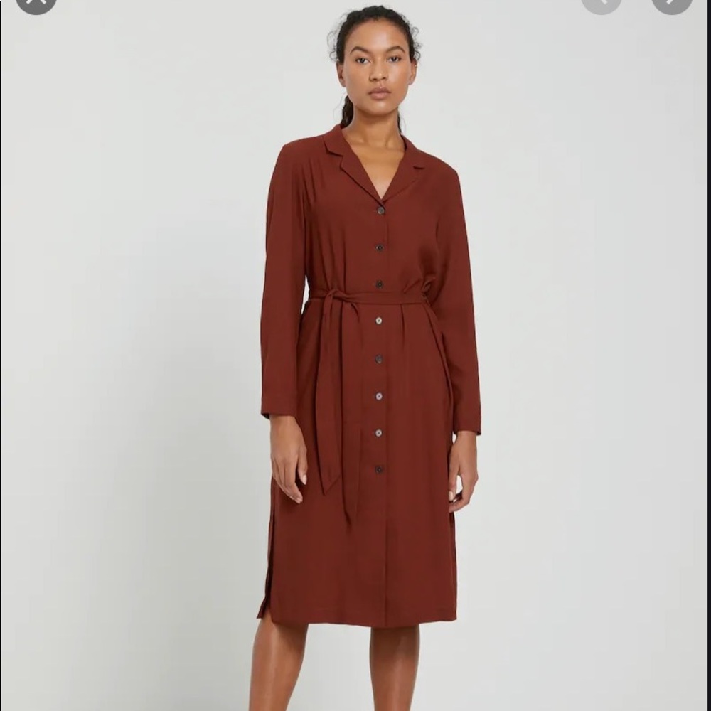 Frank & Oak Shirt Dress in Pentland Hills